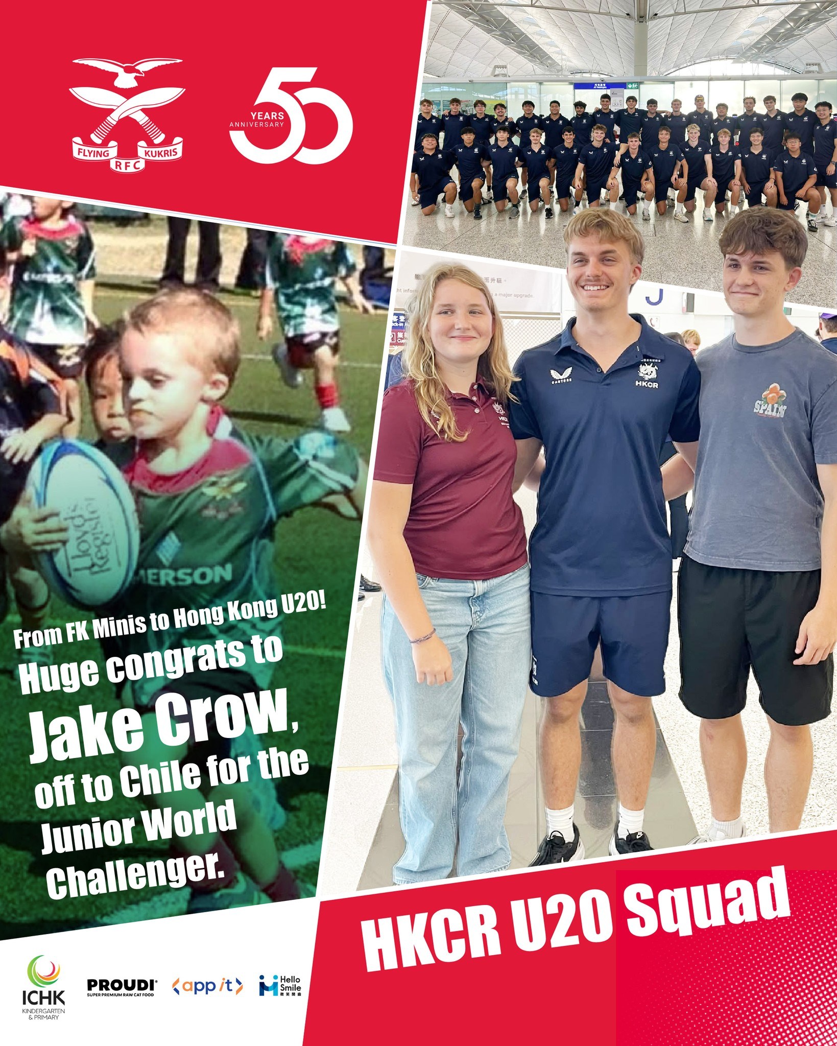 Huge congrats to Jake Crow! 🏉… Huge congrats to Jake Crow! 🏉…
