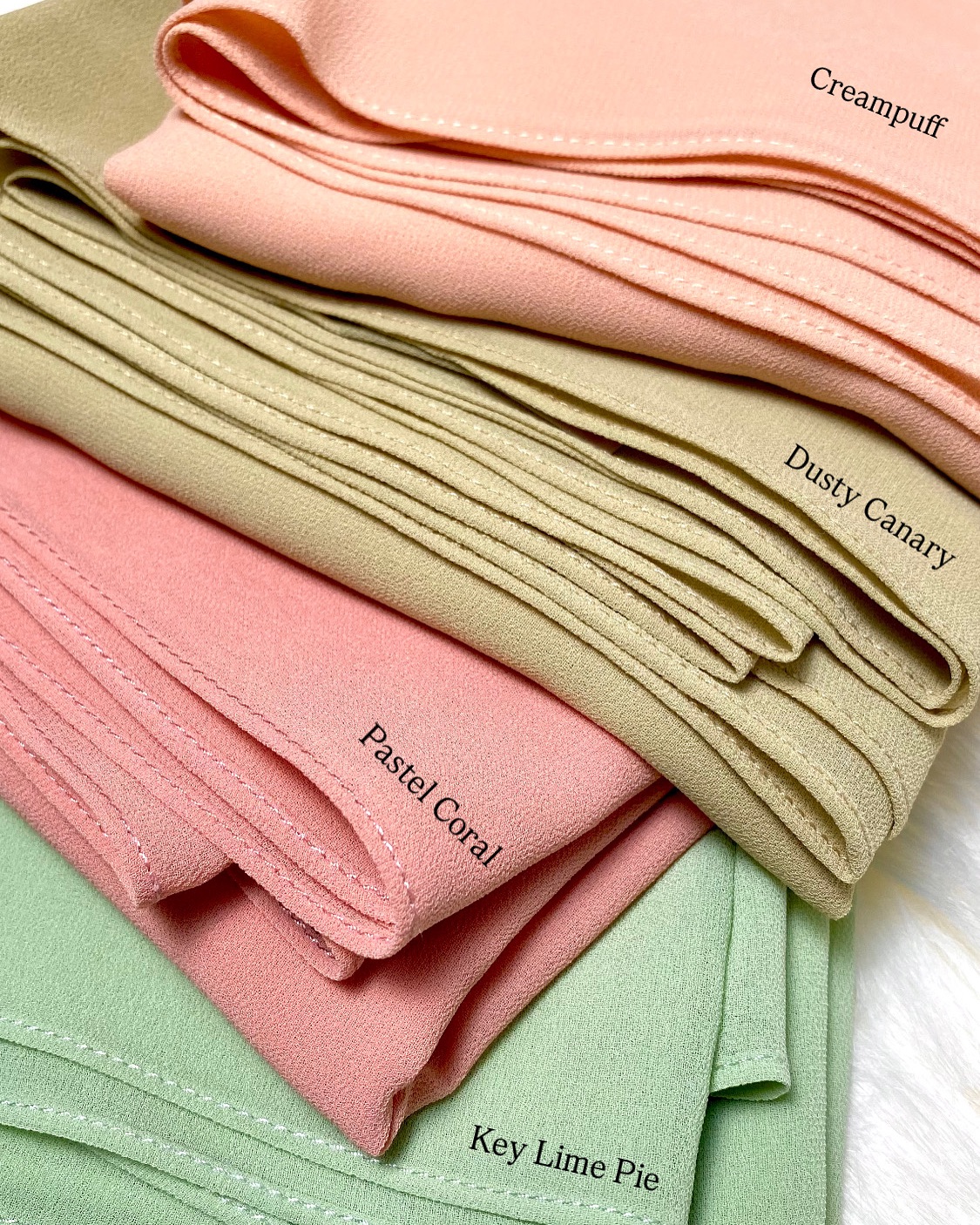 ANGGUNZARA’s Signature - Premium Kate.
It gives you plenty of freedom to style it however way you want to ˖ ࣪⊹𐙚
𐙚 Unique custom shape - Oval & Curved Edge
𐙚 Beautiful drapes
𐙚 Flowy
𐙚 Easy to style
𐙚 Neat babyseam finishing
𐙚 More coverage
𐙚 Minimal ironing
Material: High Quality Georgette Chiffon
Measurement: 2m x 0.7m
ꨄ︎COMBO 3 for RM100. Voucher code: COMBOPK ꨄ︎
Purchase Thru:
✨Website: https://www.anggunzara.com/product-category/premium-kate/
✨Shopee : https://shopee.com.my/anggunzara.os
✨Whatsapp: wasap.my/60104595525
✨Official Agents : @miminadiya @anggunzara_teganu @anggunzara.bymuny