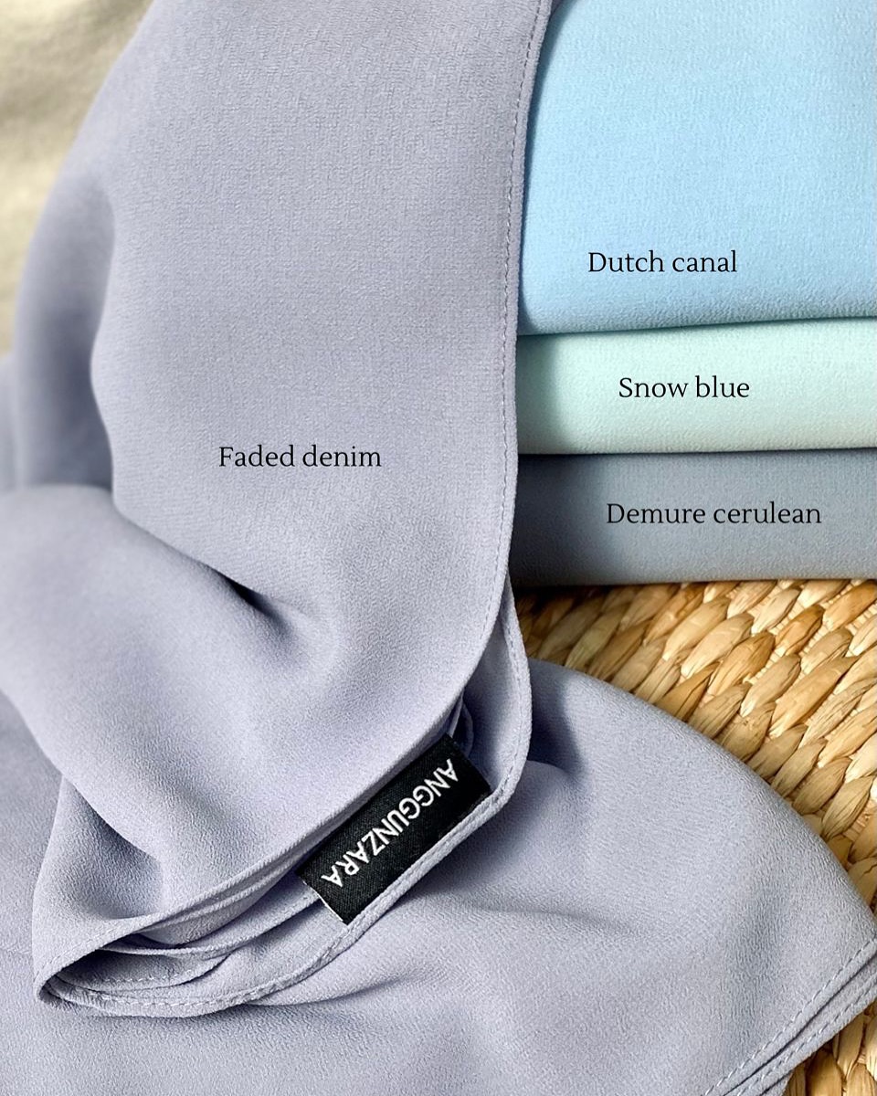 ANGGUNZARA’s Signature - Premium Kate.
It gives you plenty of freedom to style it however way you want to ˖ ࣪⊹𐙚
𐙚 Unique custom shape - Oval & Curved Edge
𐙚 Beautiful drapes
𐙚 Flowy
𐙚 Easy to style
𐙚 Neat babyseam finishing
𐙚 More coverage
𐙚 Minimal ironing
Material: High Quality Georgette Chiffon
Measurement: 2m x 0.7m
ꨄ︎COMBO 3 for RM100. Voucher code: COMBOPK ꨄ︎
Purchase Thru:
✨Website: https://www.anggunzara.com/product-category/premium-kate/
✨Shopee : https://shopee.com.my/anggunzara.os
✨Whatsapp: wasap.my/60104595525
✨Official Agents : @miminadiya