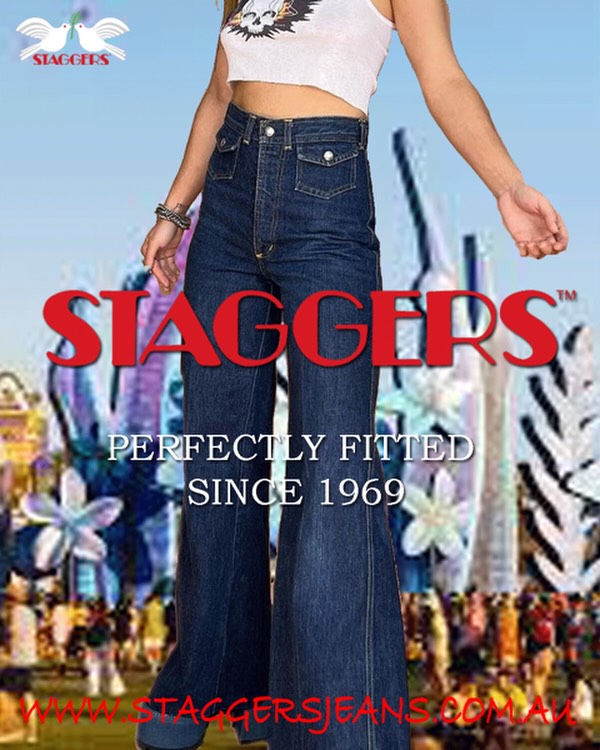 🔥 WE’RE BACK. LOUDER. BOLDER. MORE ICONIC THAN EVER. 🔥Since 1969, Staggers Jeans has stood for authentic denim, vintage attitude, and street-ready style that never follows trends — it sets them.“Our future direction comes from the patterns of our past”Now it’s time to reintroduce a true original.From signature vintage-wash denim to statement tees and timeless shirts, Staggers is built for the ones who live loud, move different, and wear confidence like a second skin.⚡ Authentic fits
⚡ Legendary quality
⚡ Designed to last
⚡ Made to stand outThis isn’t fast fashion.
This is heritage. This is attitude. This is Staggers.🖤 Follow the journey.
🖤 New drops coming.
🖤 The comeback starts now.#StaggersJeans #Since1969 #DenimCulture #StreetwearStyle #VintageInspired AustralianFashion DenimLegends StaggersIsBack